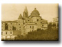Vista della vecchia chiesa dal santuario Madonna di Bisaccia